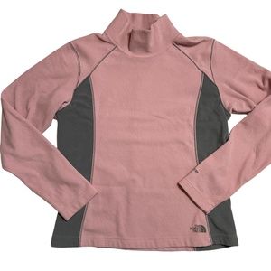 The North Face Women's Pink and Gray Top